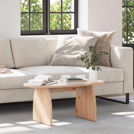 Kaffeebord Brun 80 x 40 x 35 cm Massiv furu