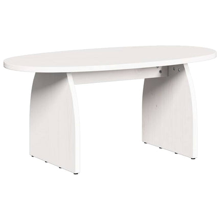 Kaffeebord Vit 80 x 40 x 35 cm Massiv furu