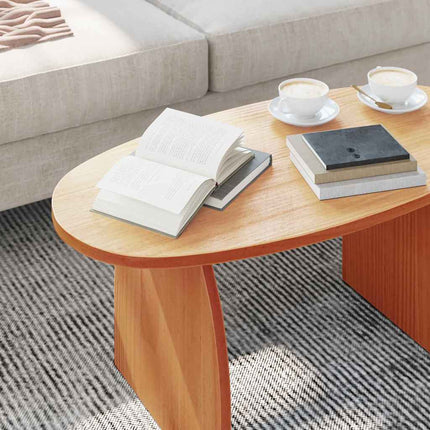 Kaffeebord Vaxbrun 80 x 40 x 35 cm Massiv furu