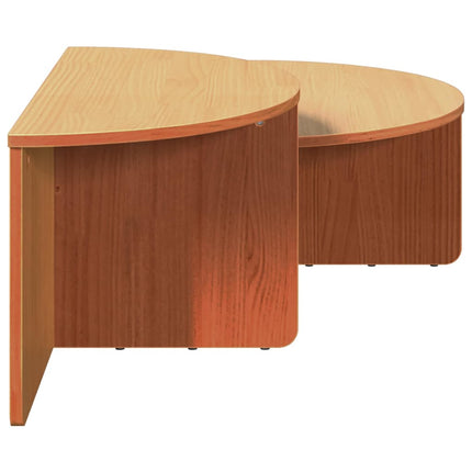Kaffeebord 2 pcs Vaxbrun Massiv furu