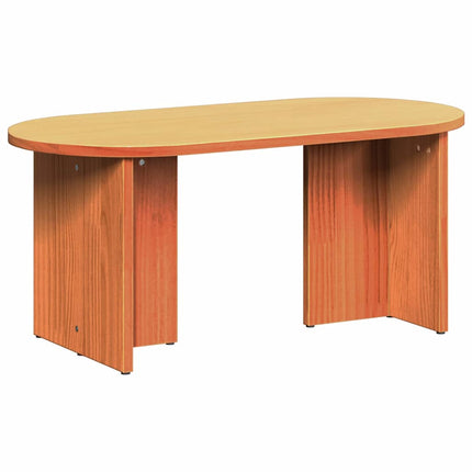 Kaffeebord Vaxbrun 80 x 39,5 x 35 cm Massivt tallträ