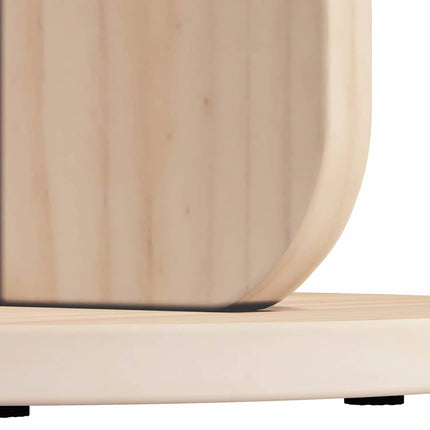 Kaffeebord Naturfärg 39,5 x 39,5 x 53,5 cm Massiv furu