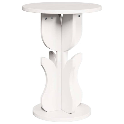 Kaffeebord Vit 39,5 x 39,5 x 53,5 cm Massiv furu