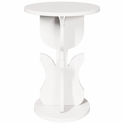 Kaffeebord Vit 39,5 x 39,5 x 53,5 cm Massiv furu