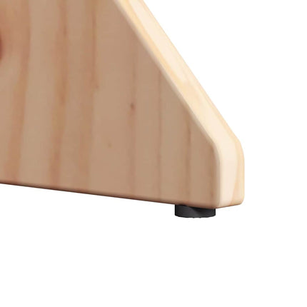 Kaffeebord 2 pcs Naturfärg Massiv furu