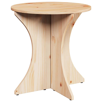 Kaffeebord 2 pcs Naturfärg Massiv furu