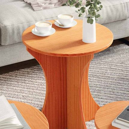 Kaffeebord 3 pcs Vaxbrun
