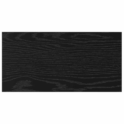 Bokhylla Bräda 4 pcs Svart 40 x 20 x 1,5 cm Konstruerat trä