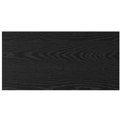 Bokhylla Bräda 4 pcs Svart 60 x 30 x 1,5 cm Konstruerat trä