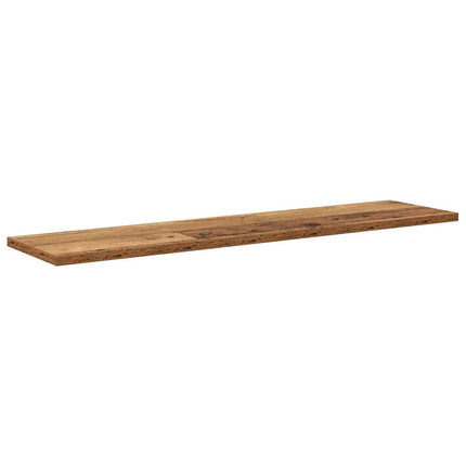 Bokhylla Bräda 4 pcs Brun 80 x 20 x 1,5 cm Konstruerat trä