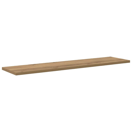 Bokhylla Bräda 4 pcs Brun 80 x 20 x 1,5 cm Konstruerat trä