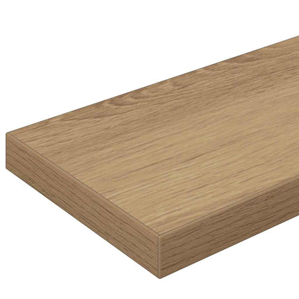 Bokhylla Bräda 4 pcs Brun 100 x 10 x 1,5 cm Konstruerat trä