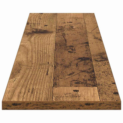 Bokhylla Bräda 4 pcs Brun 100 x 20 x 1,5 cm Konstruerat trä