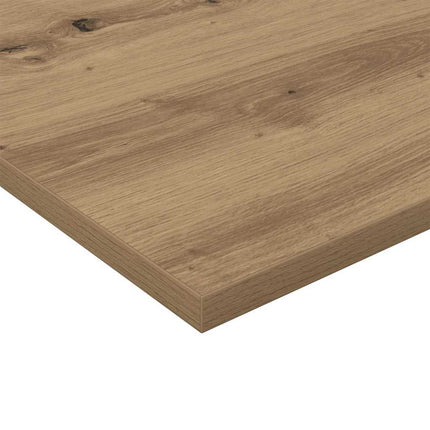 Bokhylla Bräda 4 pcs Brun 100 x 20 x 1,5 cm Konstruerat trä