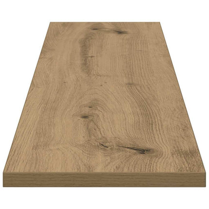 Bokhylla Bräda 4 pcs Brun 100 x 20 x 1,5 cm Konstruerat trä