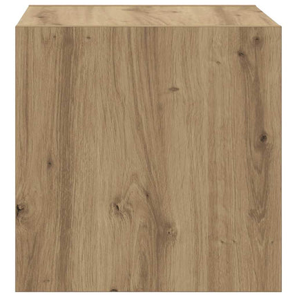 Väggskåp 2 pcs Artisan Ek 37 x 37 x 37 cm Konstruerat trä