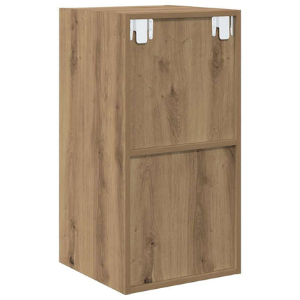 TV-bänkset Artisan Ek 37 x 37 x 72 cm Konstruerat trä