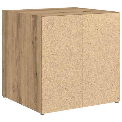 TV-bänkset 4 pcs Artisan Ek 37 x 35 x 37,5 cm Konstruerat trä
