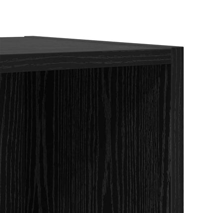TV-bänkset 4 pcs Svart 37 x 35 x 37,5 cm Konstruerat trä