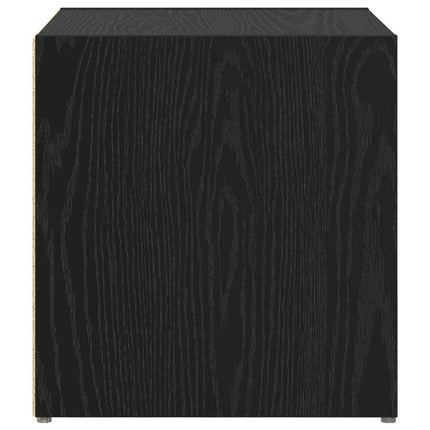 TV-bänkset 4 pcs Svart 37 x 35 x 37,5 cm Konstruerat trä
