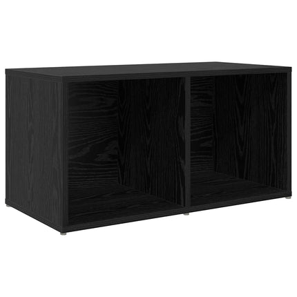 TV-bänkset Väggmonterad Svart 72 x 35 x 37 cm Konstruerat trä