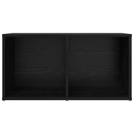 TV-bänkset Väggmonterad Svart 72 x 35 x 37 cm Konstruerat trä