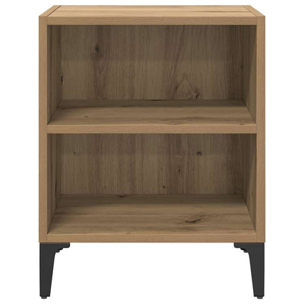 Nattduksbord 2 pcs Artisan Ek 40 x 30 x 50 cm Konstruerat trä