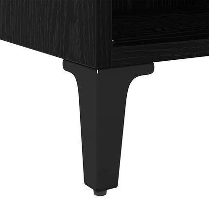 TV-bänkset Svart 103,5 x 30 x 50 cm Konstruerat trä