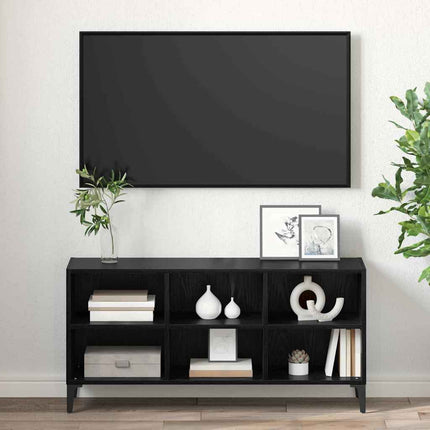 TV-bänkset Svart 103,5 x 30 x 50 cm Konstruerat trä