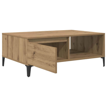Kaffeebord artisan ek 90 x 60 x 35 cm Konstruerat trä