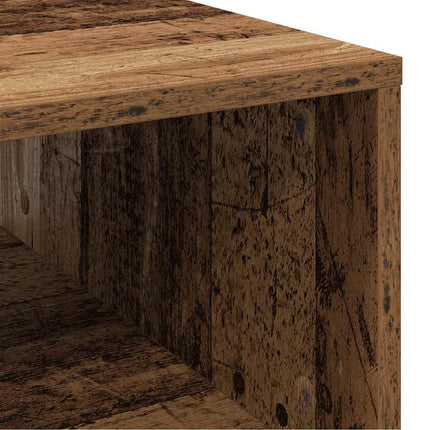 Kaffeebord Gammalt trä 102 x 55 x 35 cm Konstruerat trä