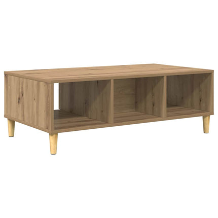 Kaffeebord Artisan Ek 102 x 55 x 35 cm Konstruerat trä