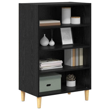 Sideboard Svart Ek 57 x 35 x 89.5 cm Konstruerat trä