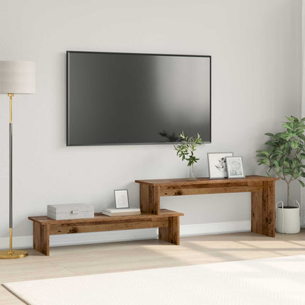 TV-bänkset Gammalt trä 180 x 30 x 43 cm Konstruerat trä