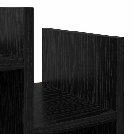Sidokabinett Svart Ek 60 x 26 x 60 cm Konstruerat trä