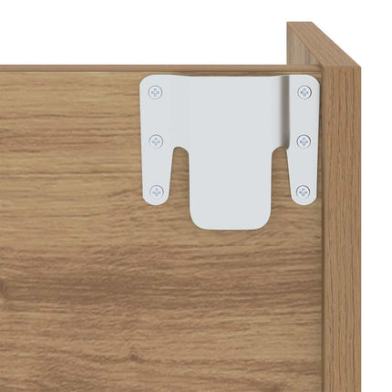 Skoskåp 2 pcs Artisan Ek 60 x 18 x 60 cm Konstruerat trä