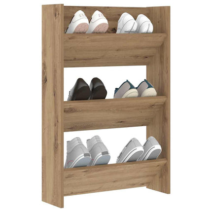 Skoskåp med hylla Artisan Ek 60 x 18 x 90 cm Konstruerat trä