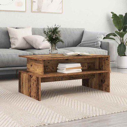 Kaffeebord Gammalt trä 90 x 55 x 42,5 cm Konstruerat trä