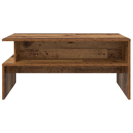 Kaffeebord Gammalt trä 90 x 55 x 42,5 cm Konstruerat trä