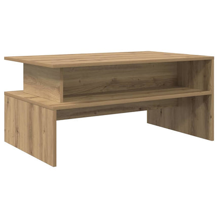 Kaffeebord Artisan Ek 90 x 55 x 42,5 cm Konstruerat trä