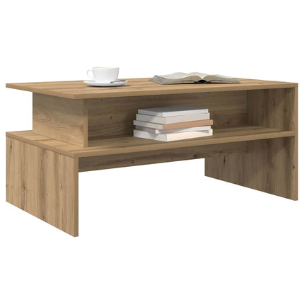 Kaffeebord Artisan Ek 90 x 55 x 42,5 cm Konstruerat trä