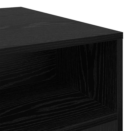 Kaffeebord Svart Ek 90 x 55 x 42,5 cm Konstruerat trä