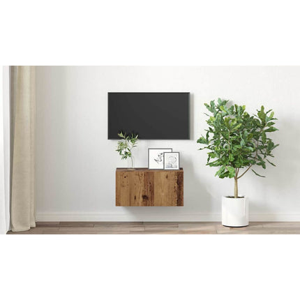 TV-bänkset 60 x 30 x 30 cm Brun Konstruerat trä