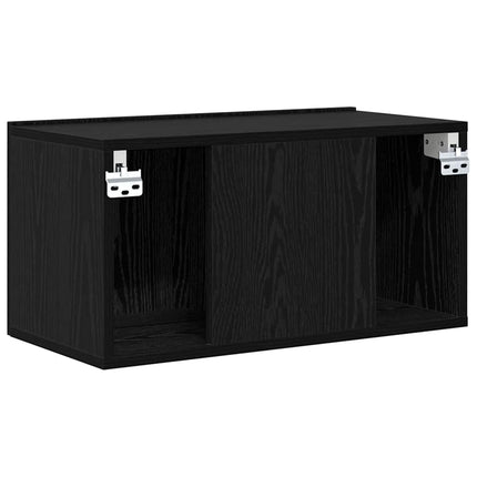 TV-bänkset 60 x 30 x 30 cm Svart Konstruerat trä