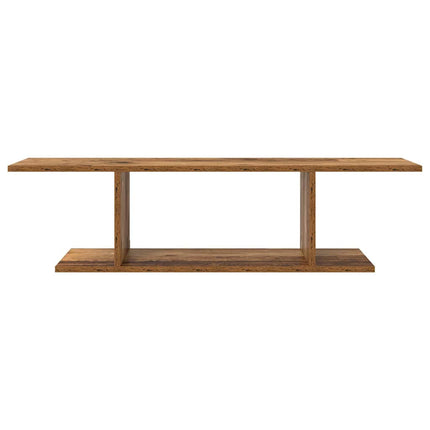 TV-bänkset Väggmonterad Brun 103 x 30 x 26,5 cm Konstruerat trä