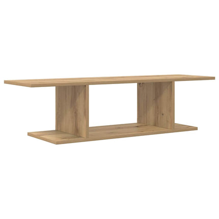 TV-bänkset Väggmonterad Brun 103 x 30 x 26,5 cm Konstruerat trä