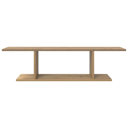 TV-bänkset Väggmonterad Brun 103 x 30 x 26,5 cm Konstruerat trä