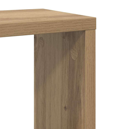 Vägg hyllor med hylla 2 pcs Artisan Ek Konstruerat trä