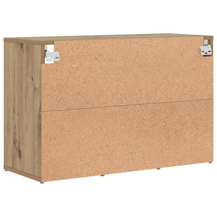Skoskåp med hylla Artisan Ek 77,5 x 30 x 51 cm Konstruerat trä