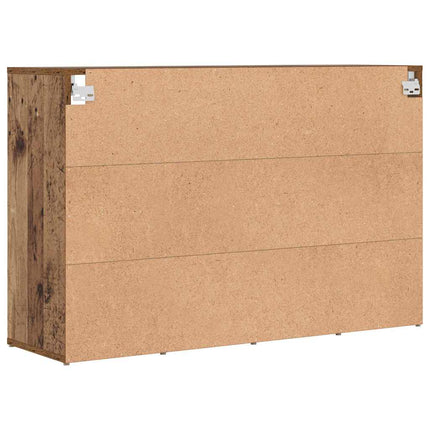 Skoskåp 103 x 30 x 67 cm Konstruerat trä Gammalt trä